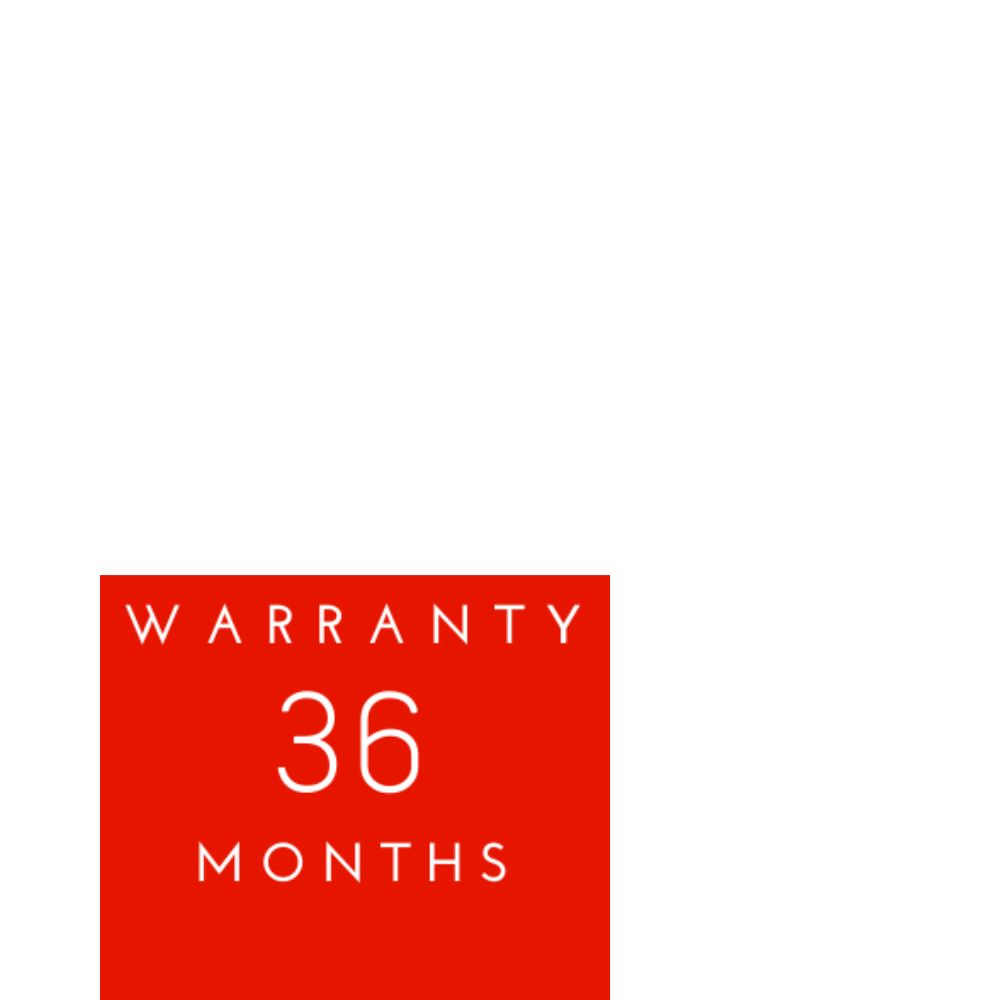 3 year warranty