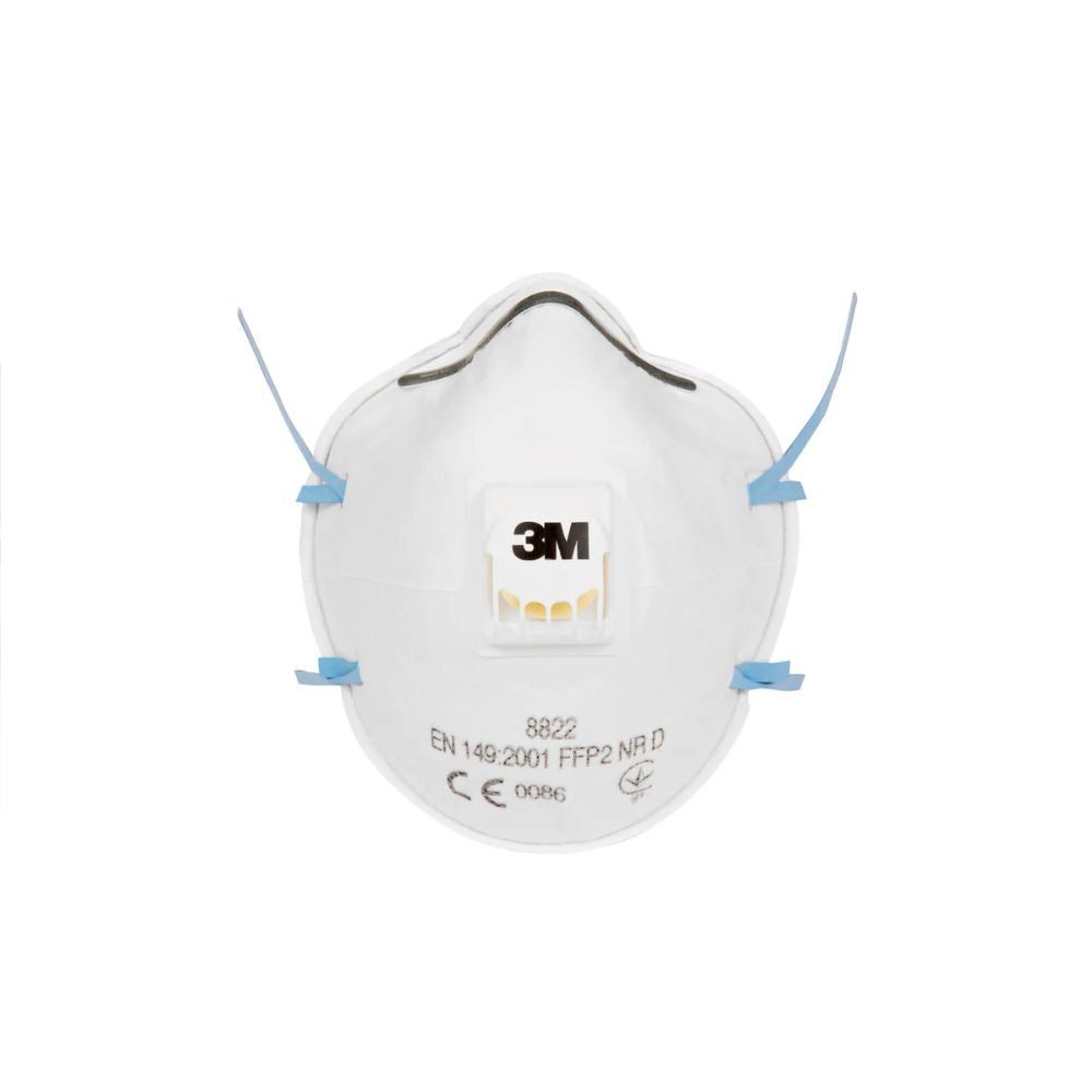 3m 8000 SERIES FFP2 DISPOSABLE RESPIRATORS-10PK