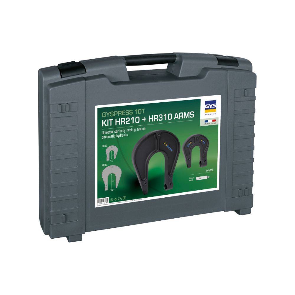 GYSPRESS 10T HR210 +HR310 ARM KIT SKU 064089 in a case