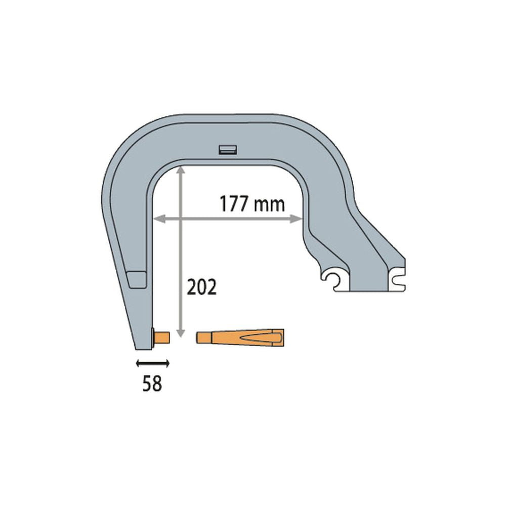 GYS C8 Arm Insulated (rubber coated) SKU 021440