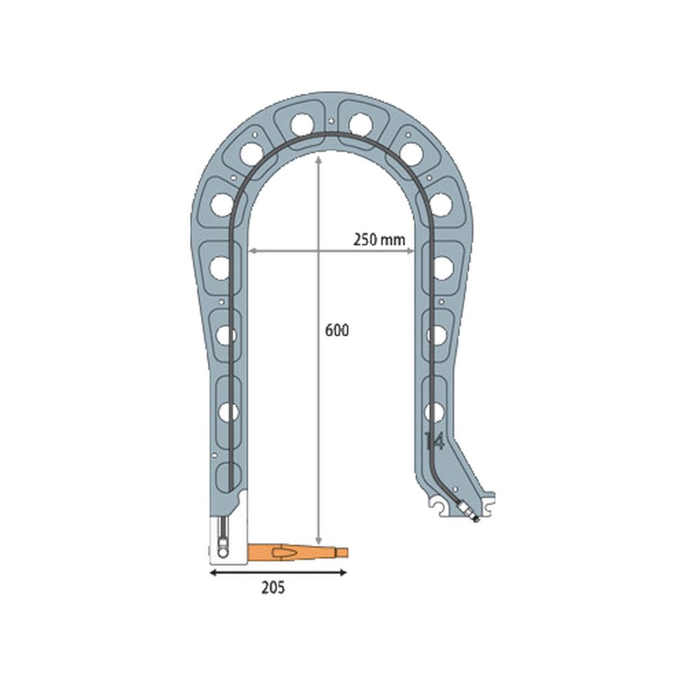 GYS Insulated Spot welding arm 600mm C14