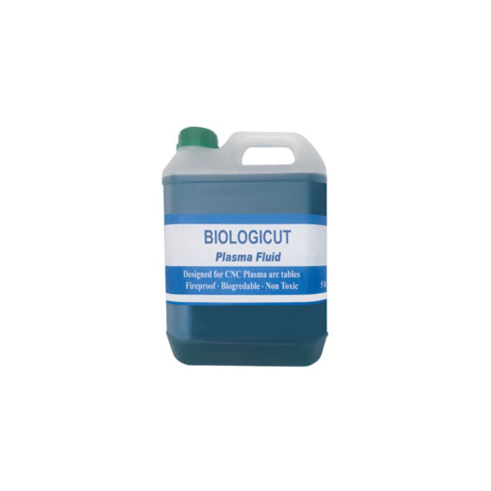 Plasma Fluid Designed for CNC Plasma Tables  BIOLOGICUT Plasma Fluid 5 Litre