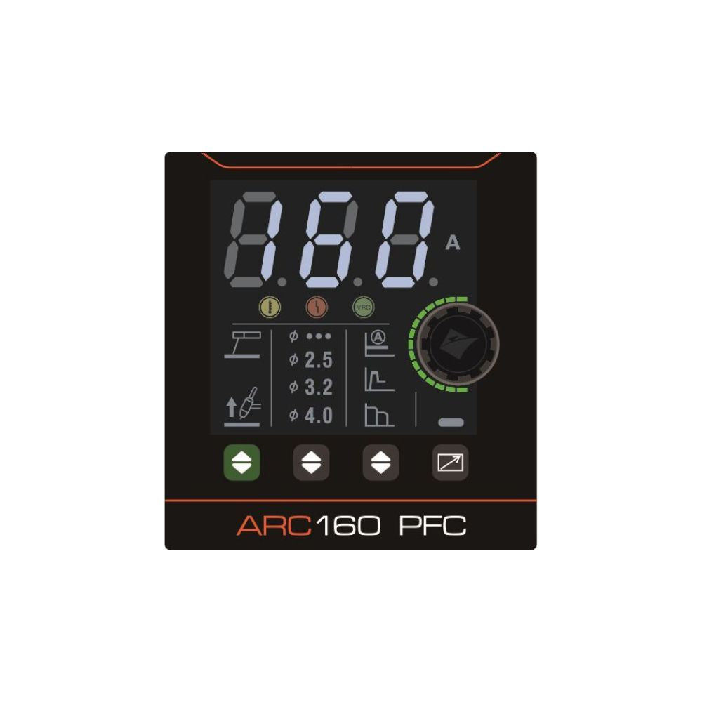 Jasic_ arc160_control_panel