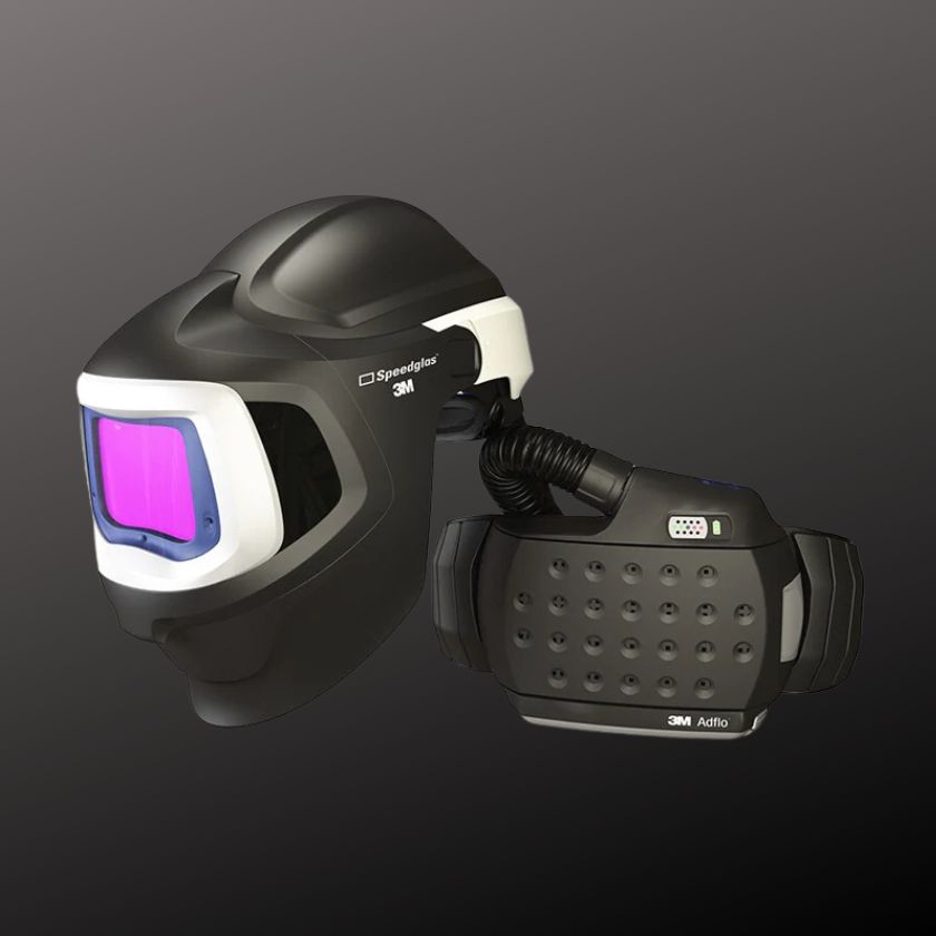 air fed welding helmets