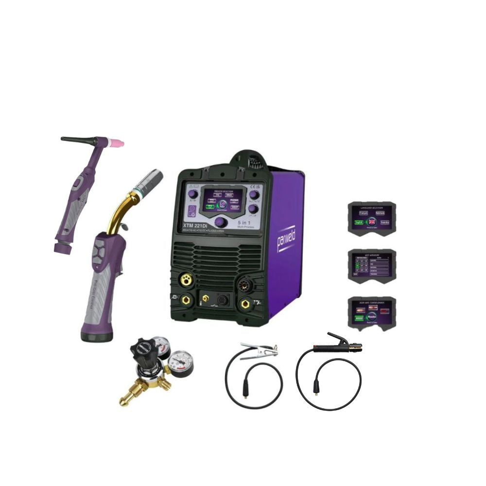 Parweld XTM 211 DI -P2 MIG TIG and MMA Welder