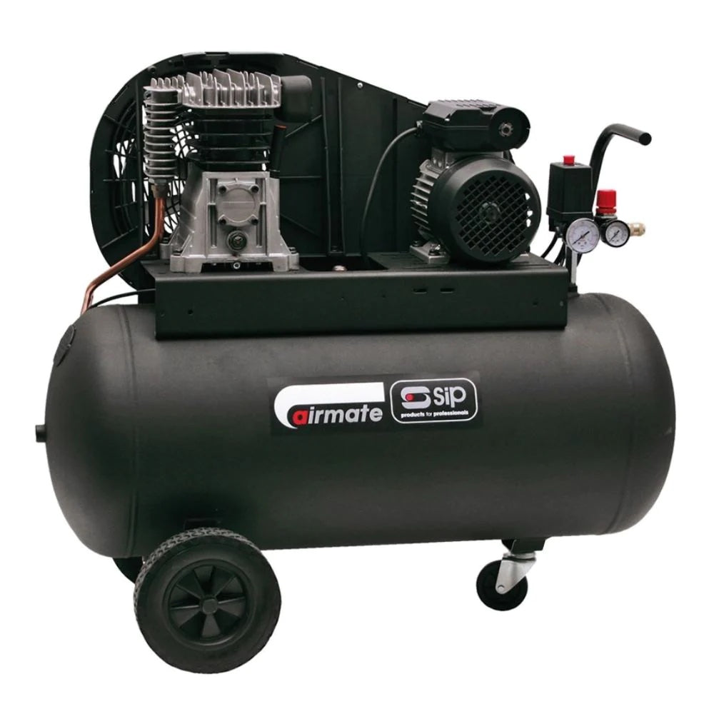 SIP Airmate TN3/100-SRB Oil Lubricated Air Compressor