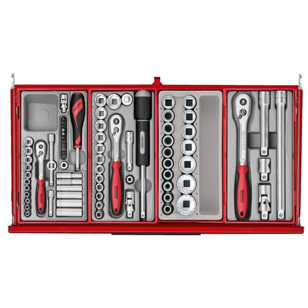 TENG 26" PRO35™ TOOL CHEST KIT  137PCS-RED