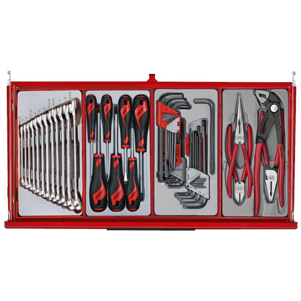 TENG 26" PRO35™ TOOL CHEST KIT  137PCS-RED