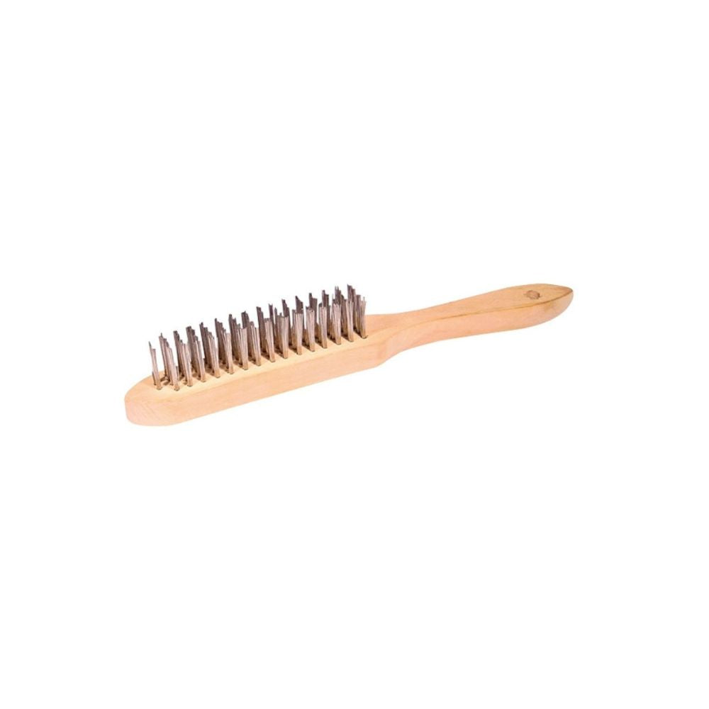 Parweld Stainless Steel Wire Brush With 3 Rows