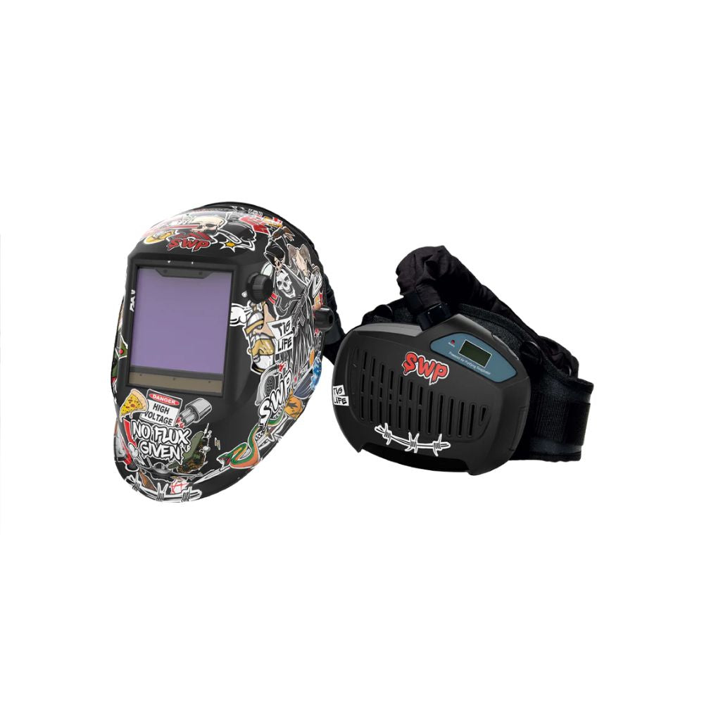 SWP 3144 CHAOS AIR FED WELDING HELMET