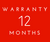 12 Month warranty