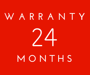 24 month warranty