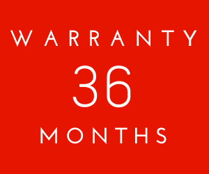 36 month warranty