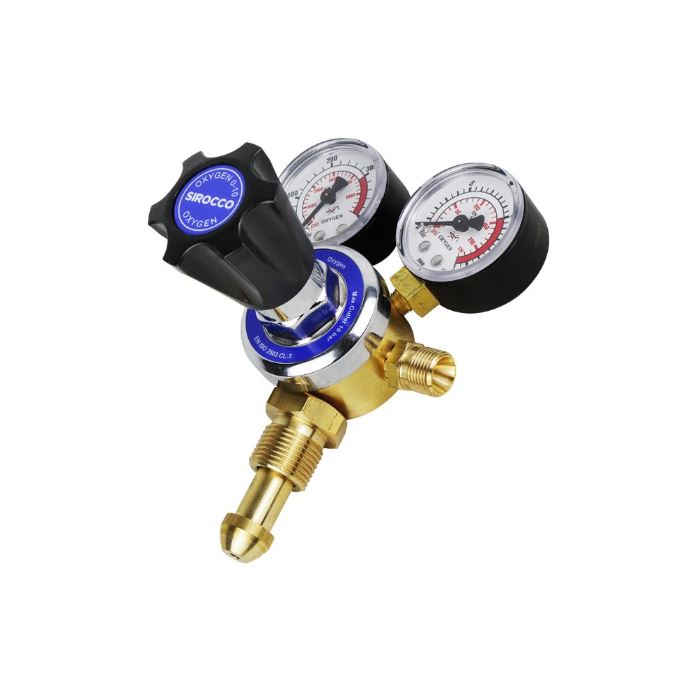 OXYGEN REGULATOR TWO GAUGE