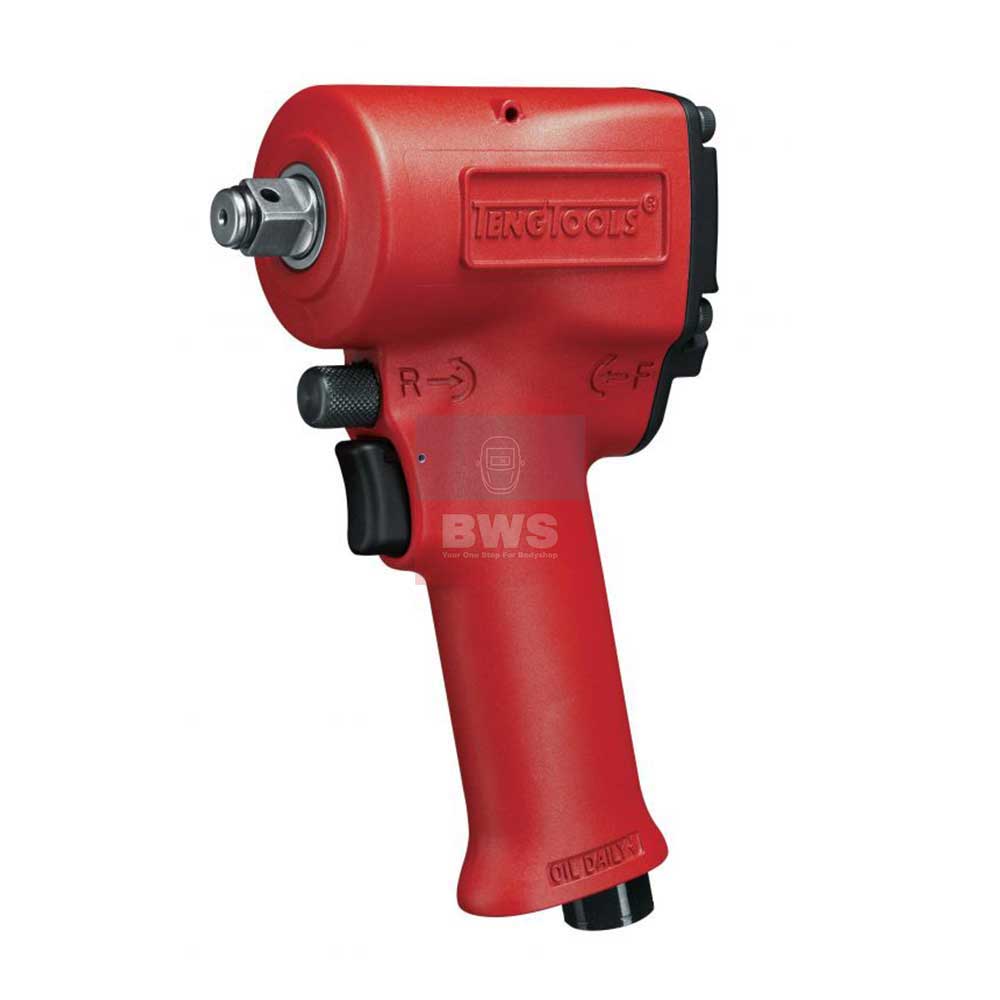 TENG TOOLS 1/2 INCH SQUARE DRIVE LIGHTWEIGHT MINI AIR IMPACT WRENCH GUN - SKU ARWM12M