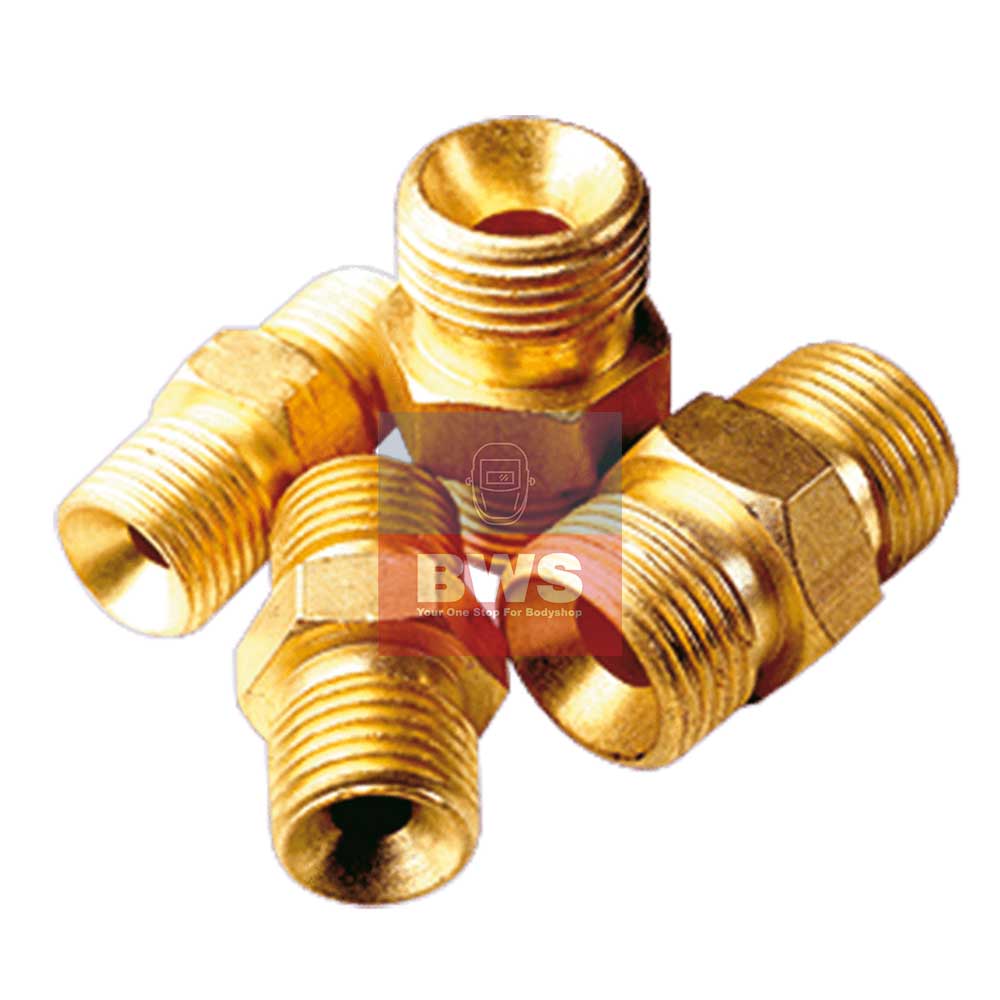 Gas Hose Coupler 1/4″-3/8″ BSP Male LH SKU 0315069