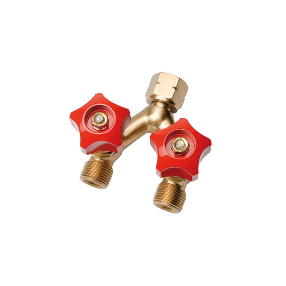 Acetylene Double Outlet Gas Valve With Valves