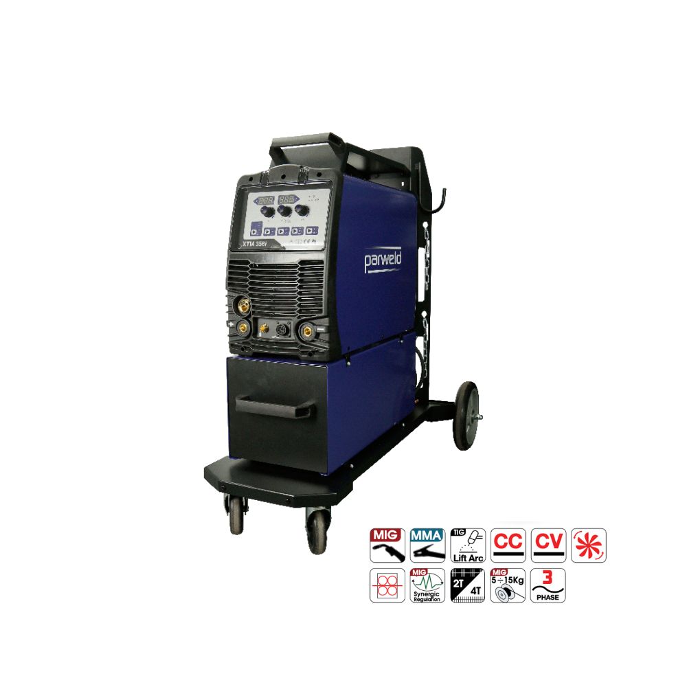 PARWELD XTM 356I INVERTER MIG WELDER