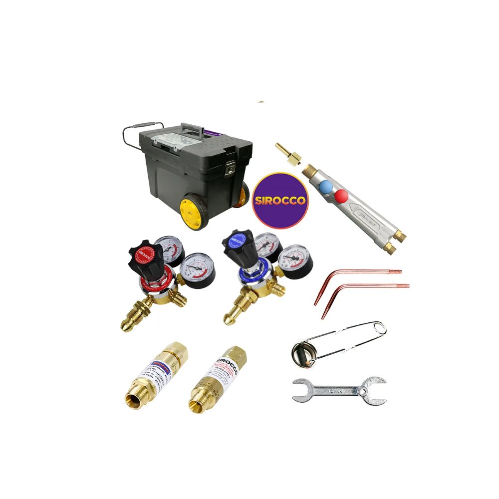 GAS WELDING/BRAZING SET - LIGHTWEIGHT